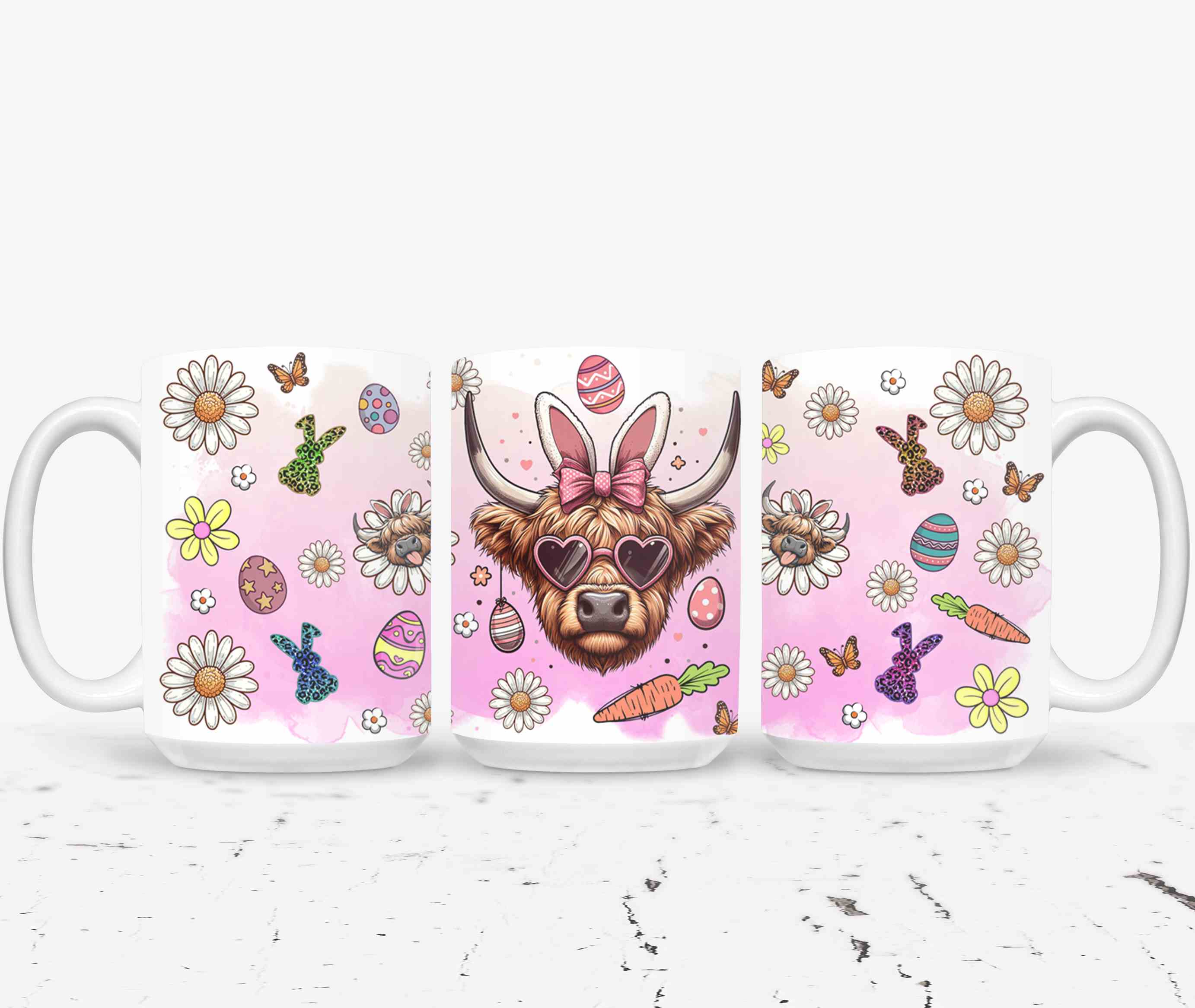 Highland Cow Easter-10401